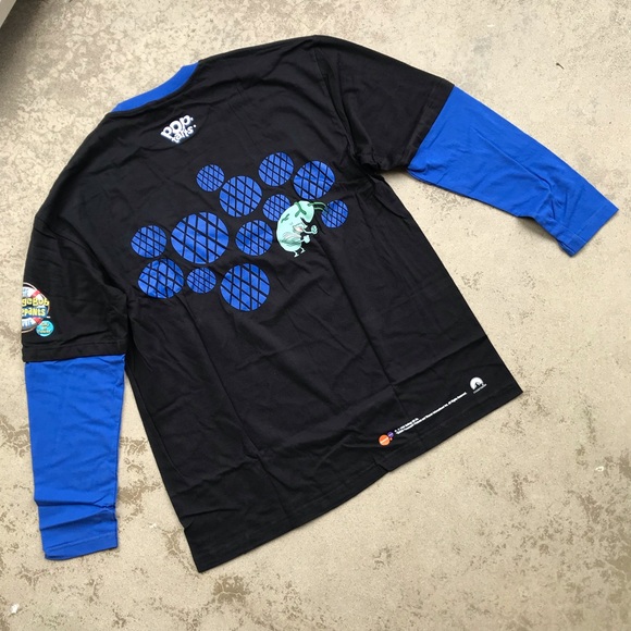 Sponge Bob Graphic LS Tee NWOT - Picture 4 of 7